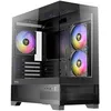 Image de Boîtier de jeu en verre trempé Antec CX500M RGB MicroATX - Noir