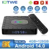 Image de TV Box Android 14.0 boitier Tv T95 PLUS4 Go + 128 Go 8K HD Quad CoreSMART BOX BT5.0 2.4G WIFI Media Player Lecteur Multimédia