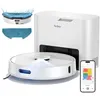 Image de Redkey R10 Aspirateur Robot 4000 Pa avec Station de Vidangeavec Navigation LDSpour Tapis Poils d'Animaux et Sols Durs