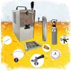 Image de Kit Complet Sous-Comptoir Système de Tirage à Bière JET 30 Refroidisseur Sec 1 Voie 35 L/h Colonne Tower Tête Plate Adaptateur 5 L
