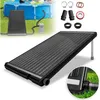 Image de XMTECH Panneau de chauffage solaire de piscine Chauffage solaire pour piscine 1115 x 66 x 65cm Noir