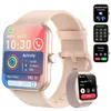 Image de Blackview Montre Connectée Femme d’Appel Bluetooth 183 HD Smartwatch Sportif Lecteur Musique SpO2 Sommeil Météo Android iOS Rose