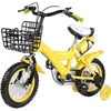 Image de Vélo pour enfants jaune 12 pouces vélo pour enfants garçons filles roue de vélo pour enfants