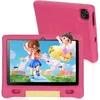 Image de Whitedeer Tablette pour Enfants 10 Pouces Octa Core 16 Go RAM + 128 Go ROM WiFi 6/BT 5.3 Contrôle Parental KIDOZ Rose