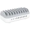 Image de Station de recharge USB - MANHATTAN - 180856 - 10 ports - Couleur gris - Interfaces USB
