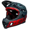 Image de BELL Super DH Casque. Homme Prime Matte Blue-Crimson L