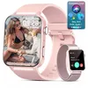 Image de IOWODO Montre Connectée Femme Appeler/répondre 100 modes Sport Etanche Podomètre Smartwatch pour iOS Android Samsung Rose