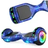 Image de hoverboard 6.5 HY-A02C Bluetooth+Lumière LED Autonomie 7-8km vitesse maximale 10KM/H Batterie 18V/2.6AH bleu
