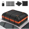 Image de Coffre de Toit Voiture pour Voyage Étanche de 600 L - 130 x 100 x 45 cm - Sac de Toit résistant aux intempéries