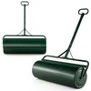 Image de Rouleau à Gazon Jardin 63L Largeur 90cm Ø30cm COSTWAY-en Métal-Remplissage Eau/Sable-Poignée Pousser/Tirer-Barre de Grattoir-Vert