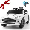 Image de DREAMADE Voiture Électrique Enfants Aston Martin DBX 12V avec Télécommande 24 G Portes Verrouillables Lumières LED Klaxon