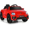 Image de DREAMADE Voiture Électrique pour Enfant 3-8 Ans avec Télécommande & Musique & Lumières Véhicule Enfant Coccinelle Volkswagen