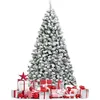 Image de RELAX4LIFE 183 cm Sapin de Noël Lumineux LED Arbre de Noël avec Socle en Métal pour Maison/Bureau/Magasin 928 Branches