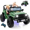 Image de GOPLUS Voiture Électrique Enfants 3-8 Ans 24V avec Télécommande 24GVitesse 26-6kphKlaxon et AffichageLumineuse Charge