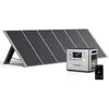 Image de Générateur solaire - AFERIY - 2400W 2048Wh - Panneau pliable 400W - 13 sorties IP65 - Camping/Caravane