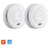 Image de (Lot de 2) Détecteur de fumée - Pile 10 ans scellée - Connecté Wifi - Normes CE et EN