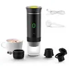 Image de 3PCS de Cafetières Portable Machine à Café Cafetière Expresso Chauffage Compatible avec Les Capsules Café Moulu pour Voiture Camion