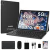 Image de Tablette tactile GOODTEL 101 pouces Android 15 30 Go + 128 Go Octa-Core Wi-Fi 5G 8000 mAh Type-C avec clavier souris-Gris