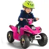 Image de COSTWAY Quad Electriques pour Enfant 6 V 45 Km/H max. Voiture Buggy pour Enfants de 3Ans+ Rose