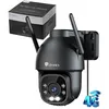 Image de Ctronics 3G/4G LTE Caméra de Surveillance avec Carte Sim 360° PTZ Détection Humaine et Suivi Auto Vision Nocturne Couleur 30M