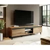 Image de Meuble TV - BB LOISIR - NORDIS II - Chêne Wotan - anthracite - Luxueux meuble Hi-fi sur pied