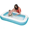 Image de Pataugeoire gonflable rectangulaire INTEX - Pour enfants de 2 ans et plus - Jouet inclus