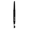 Image de Crayon à Sourcils - NYX PROFESSIONAL MAKEUP - Fill & Fluff - Formule Crémeuse - Pointe Précise - Embout Brosse