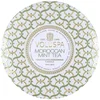 Image de Voluspa Bâtonnet parfumé Maison Blanc Moroccan Mint Tea 3 Wick Tin Candle - 340 gr