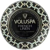 Image de Voluspa Bâtonnet parfumé Maison Noir French Linen Mini Tin Candle - 113 gr