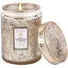 Image de Voluspa Bâtonnet parfumé Japonica Collection Gilt Pomander & Hinoki Small Jar Candle - 156 gr
