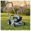Image de Tondeuse à gazon professionnelle tractée moteur Briggs Stratton 190 cm³ mulching 46 cm - GRIN PM46A