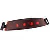Image de Accessoire vélo - BERN - Éclairage casque vélo USB Hudson/Watts 2.0 - Rouge - Rechargeable USB - Pour être vu