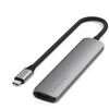 Image de SATECHI Multiports USB-C Slim 6-en-1 - Gris