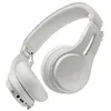 Image de Casque arceau supra aural sans fil Bluetooth Skullcandy Icon ANC avec réduction de bruit active Blanc et orange