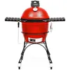 Image de Kamado Joe Classic Joe Série II Gril à Charbon de Bois en céramique de 18 Pouces et fumoir avec Chariot Plateaux latéraux grilles