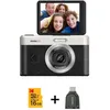 Image de KODAK Pixpro C1 + Micro SD 16 Go + Batterie - Appareil Numérique Compact 13 MP Zoom X4 Écran Inclinable Vidéo Full HD - Noir
