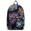 Image de Herschel Sac à dos de loisirs noir vert pour femme et homme - Settlement Backpack Painted Palm 125126