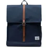 Image de Herschel Sac à dos de loisirs bleu foncé marron pour femme et homme - City Backpack 16 L Navy 320195