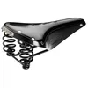 Image de Selle de vélo - BROOKS - Flyer Classic - Cuir - Noir - Confortable avec ressorts