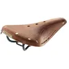 Image de Selle de vélo - BROOKS - B17 Aged - Cuir tannage végétal - Rivets inox - Rails acier finition noire