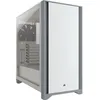Image de Boîtier PC Gaming - CORSAIR - 4000D - ATX Moyen Tour - Verre trempé - Blanc (CC-9011199-WW)
