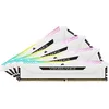Image de Kit Quad Channel RAM DDR4 Corsair Vengeance RGB PRO SL Series 64 Go (4 x 16 Go) 3200 MHz CL16 - Blanc