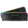 Image de Mémoire RAM - CORSAIR - Vengeance RGB RS DDR4 - 16GB 2x8GB DIMM - 3600 MHz - 1.35V - Noir (CMG16GX4M2D3600C)