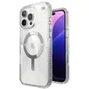 Image de Clear Grip MagSafe Speck Presidio Perfect Case pour iPhone 16 Pro Max (transparent/finition chromée/argent serein)