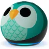 Image de Enceinte intelligente - AMAZON - Echo Dot Kids 5  génération - Mocho (vert) - Son amélioré - Indicateur LED