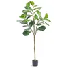 Image de Arbre Artificiel - VEVOR - Plante Artificielle Figuier Lyre Plante Artificielle Réaliste Haut 780x1556mm