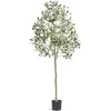 Image de Arbre Artificiel - VEVOR - Plante Artificielle Olivier Plante Artificielle Réaliste Haute 600x1550 mm