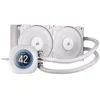 Image de Watercooling Corsair Nautilus 240 RS LCD - Blanc - 240 mm