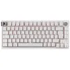 Image de Clavier Corsair gaming Azerty sans fil mécanique K65 Plus Wireless Bluetooth Blanc givré