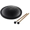 Image de Handpan - Art - SSTD1BK - Noir - 8 notes - Son apaisant et relaxant